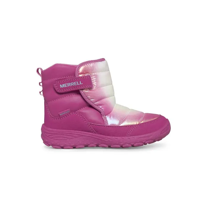 Polar Puffer Boot Pink Multi Kids Merrell Boots