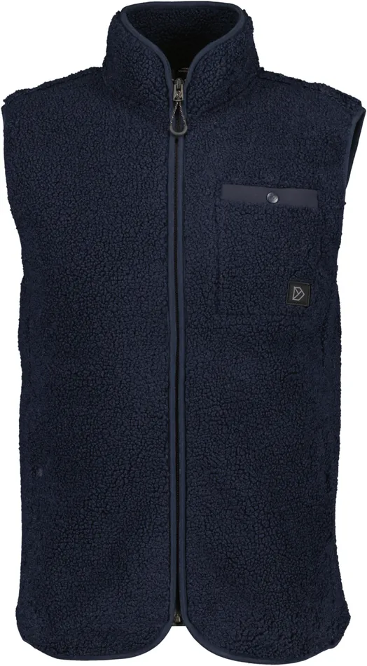 Pollux Men039s Vest Dark Night Blue Men Didriksons Vests Pollux Men039s Vest Dark Night Blue Men Didriksons Vests