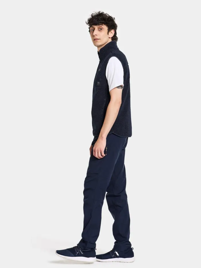 Pollux Men039s Vest Dark Night Blue Men Didriksons Vests Pollux Men039s Vest Dark Night Blue Men Didriksons Vests
