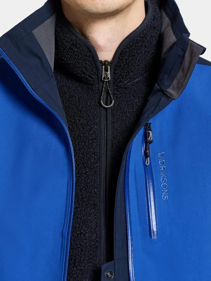 Pollux Men039s Vest Dark Night Blue Men Didriksons Vests Pollux Men039s Vest Dark Night Blue Men Didriksons Vests