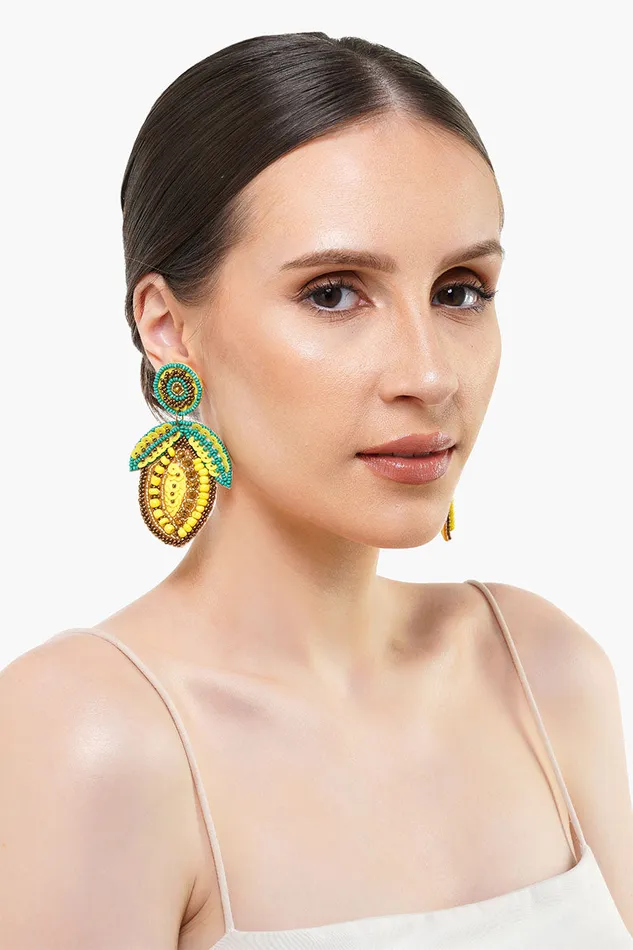 Positano Lemon Earrings Earrings America and Beyond Women