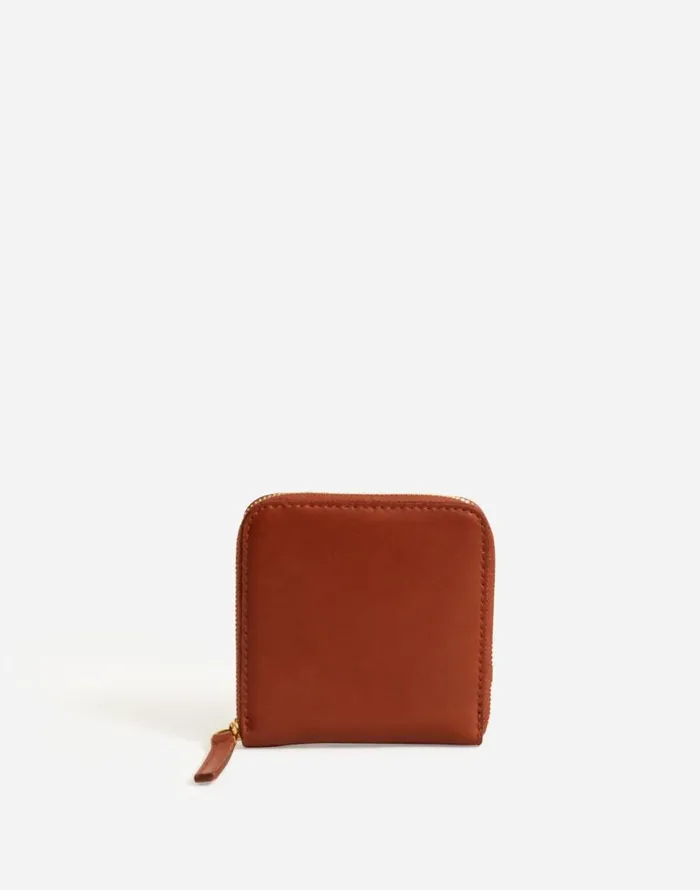 Pouches and Wallets Women Madewell The Essential Zip Wallet Warm Cinnamon