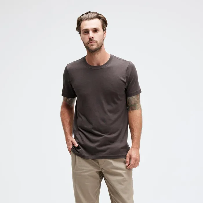 Premiere Tee With Butter Blend Mulch Men Stance Shirts and Tees