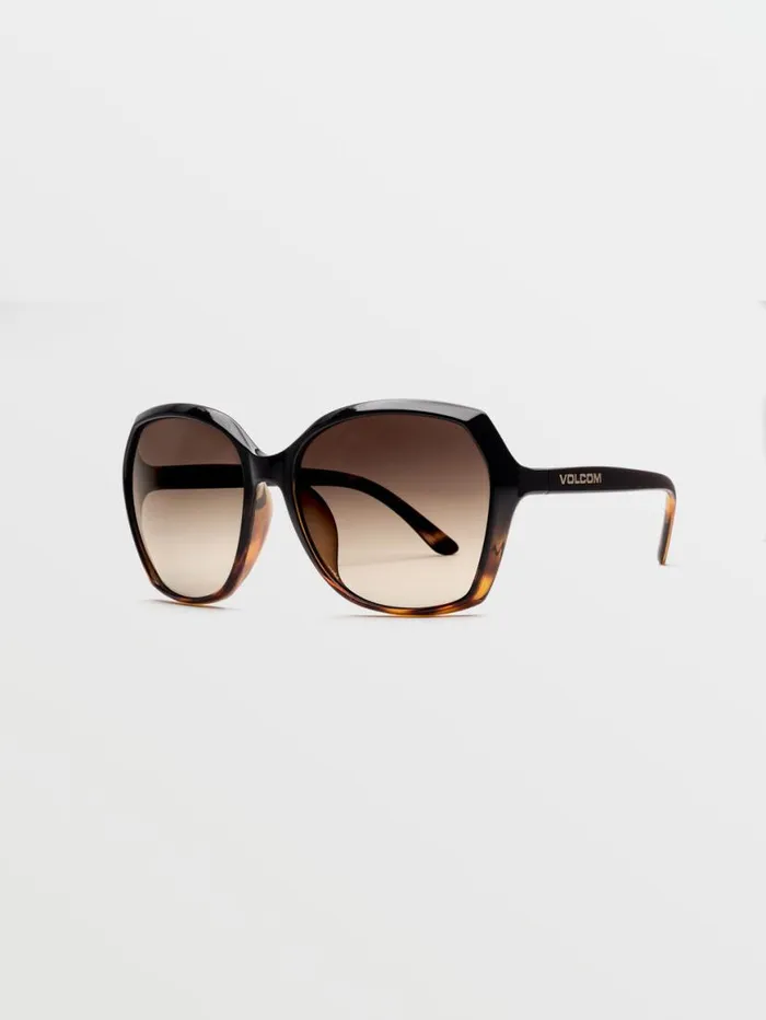 Psychic Sunglasses 8211 Gloss DarksideBronze Fade Polar MensWomens Volcom Sunglasses