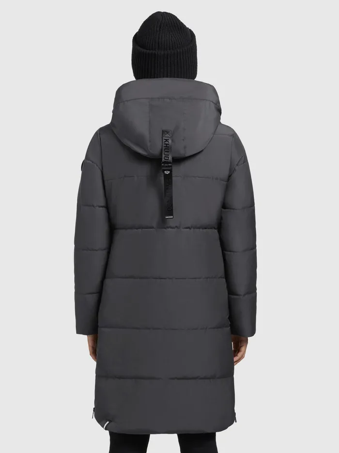 Puffer Coats KHUJO Women Mantel SYLLA Dunkelgrau Dunkelgrau