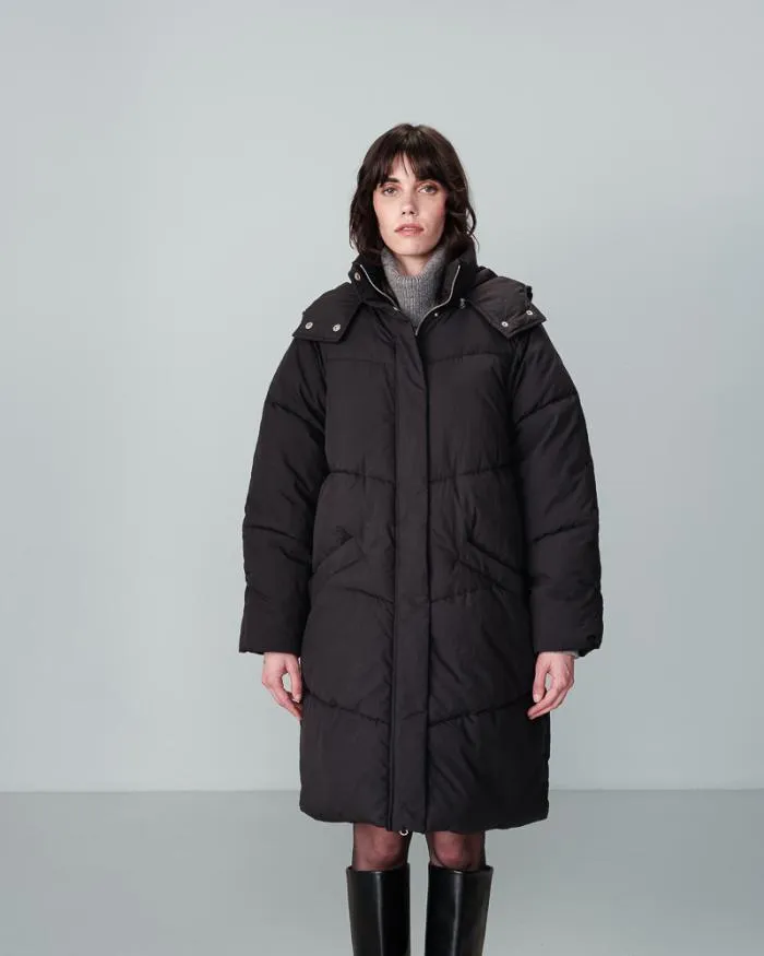 PUFFER JACKET NOIR NORTH Shop Grace and Mila Puffer Jackets