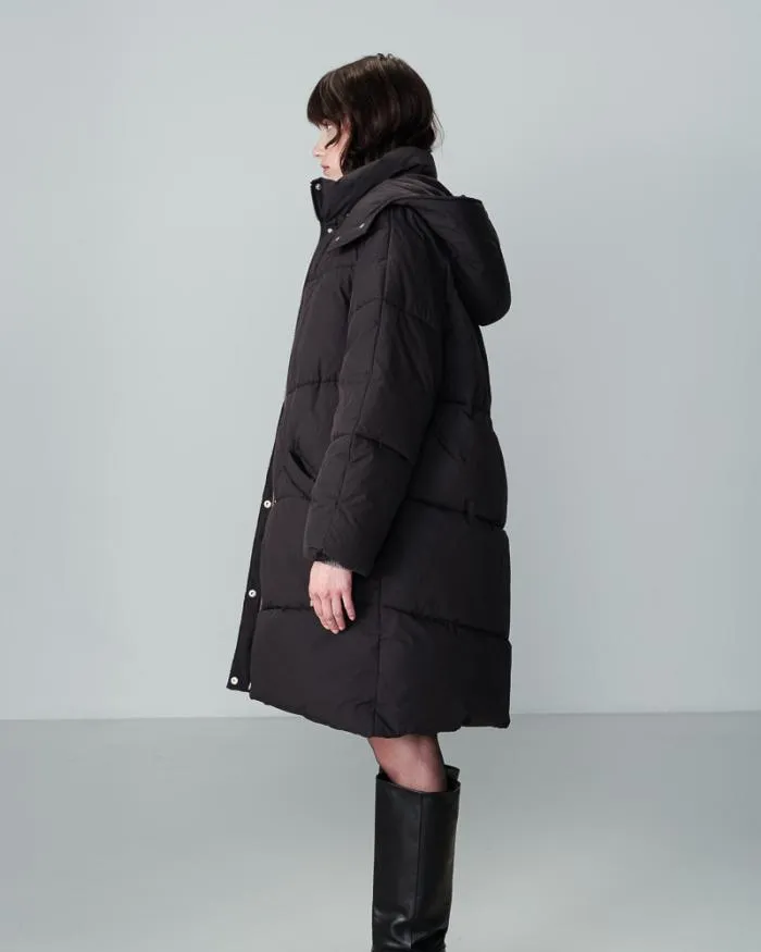PUFFER JACKET NOIR NORTH Shop Grace and Mila Puffer Jackets