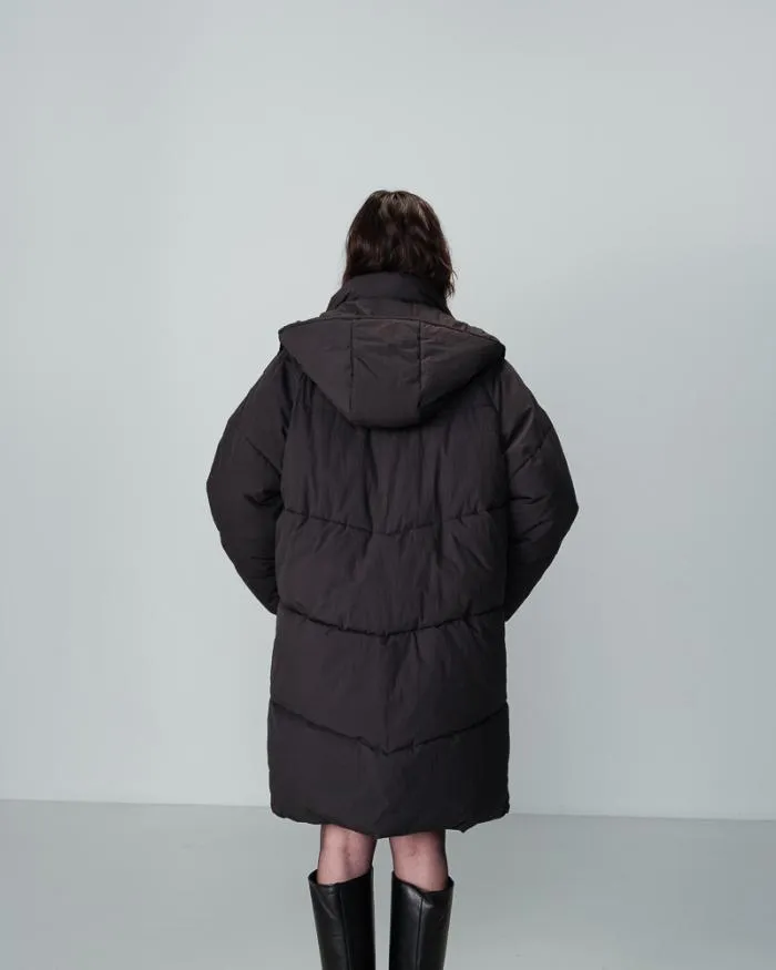 PUFFER JACKET NOIR NORTH Shop Grace and Mila Puffer Jackets