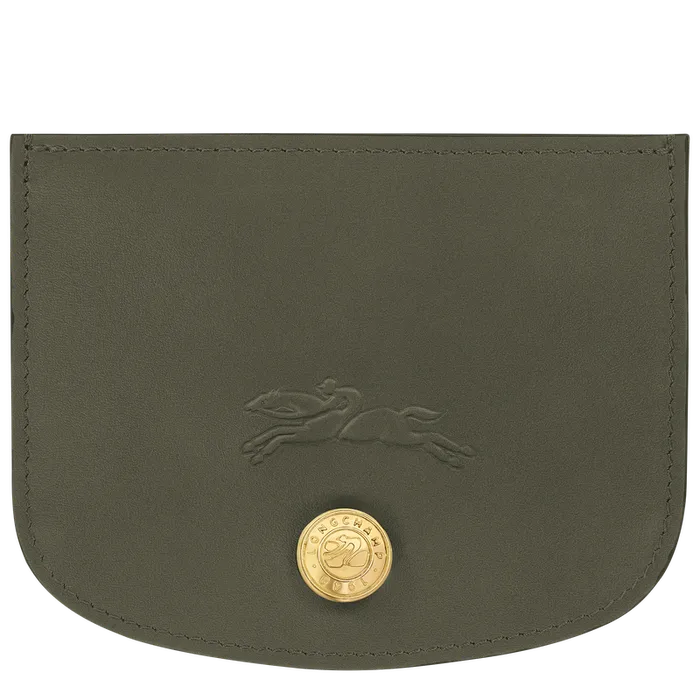pure Card holder Khaki Cardholders and Coin purses Longchamp Women