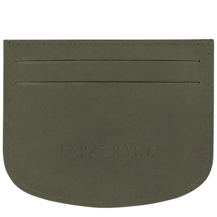pure Card holder Khaki Cardholders and Coin purses Longchamp Women