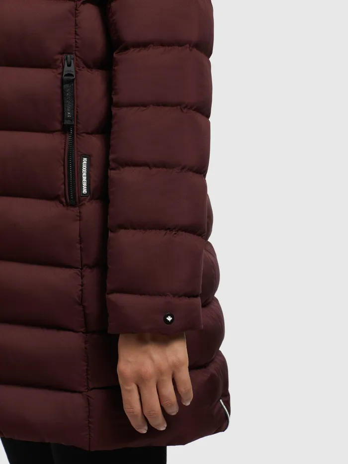 Quilted Jackets Women KHUJO Jacke KARNE Weinrot