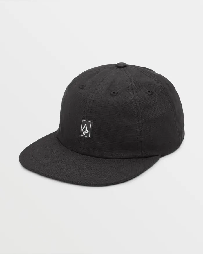 Ramp Stone Adjustable Hat 8211 Black Mens Volcom Hats and Beanies