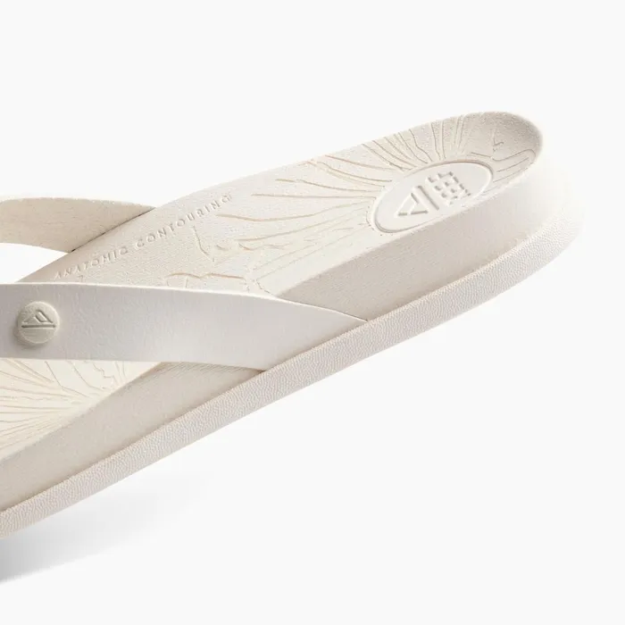 Reef Cushion Porto Cruz Whisper White Women Flip Flops Reef Cushion Porto Cruz Whisper White Women Flip Flops