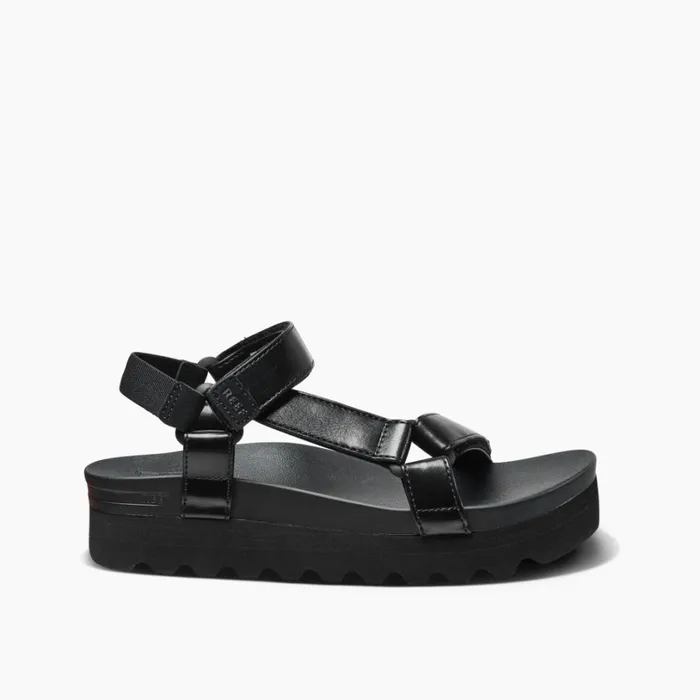 Reef Cushion Rem Hi Coco Black Women Sandals