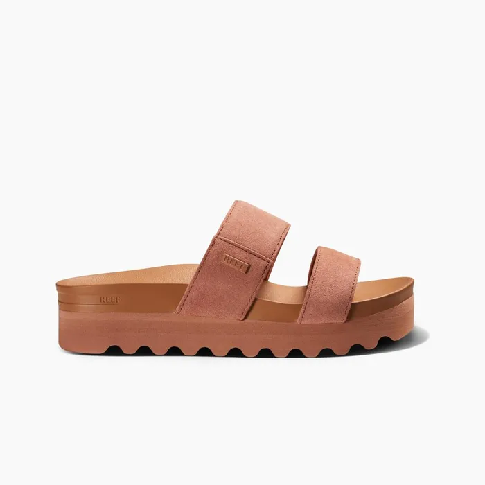 Reef Cushion Vista Hi Cork Suede Women Sandals