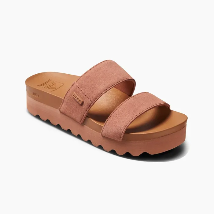 Reef Cushion Vista Hi Cork Suede Women Sandals Reef Cushion Vista Hi Cork Suede Women Sandals