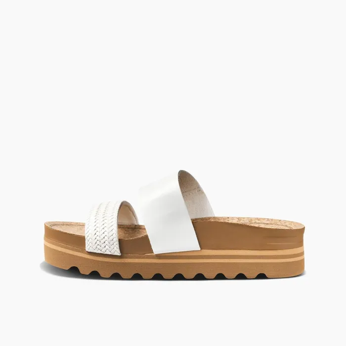 Reef Cushion Vista Hi White Braid Women Sandals Reef Cushion Vista Hi White Braid Women Sandals