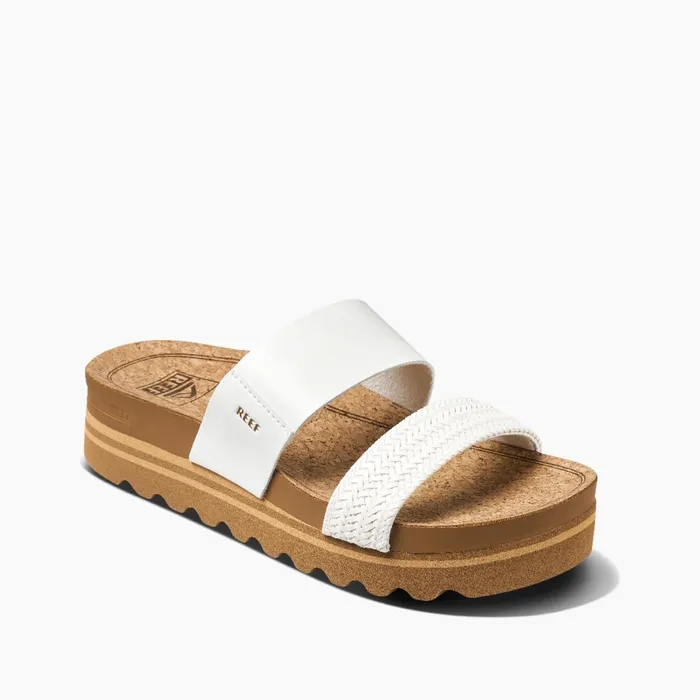 Reef Cushion Vista Hi White Braid Women Sandals Reef Cushion Vista Hi White Braid Women Sandals