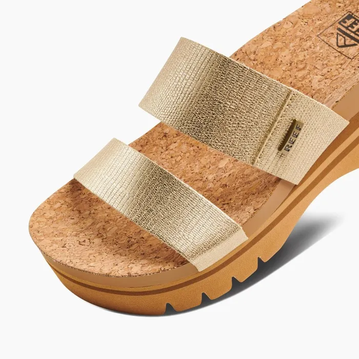 Reef Cushion Vista Higher Champagne Women Sandals Reef Cushion Vista Higher Champagne Women Sandals