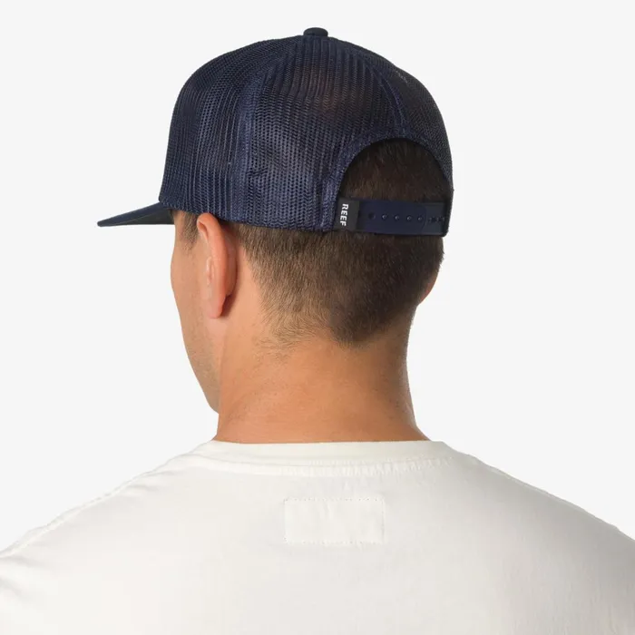 Reef Eades Twill Snapback Hat Insigna Blue Men Hats and Beanies Reef Eades Twill Snapback Hat Insigna Blue Men Hats and Beanies
