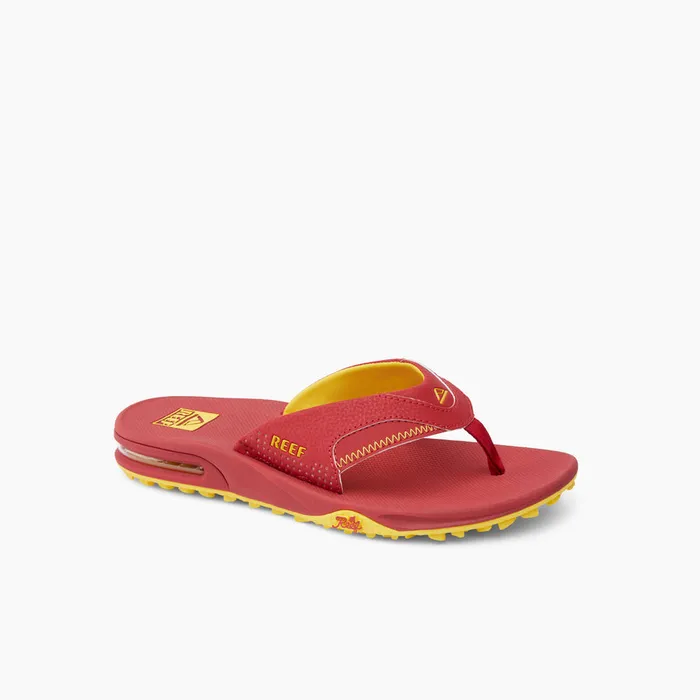 Reef Fanning Pregame Redyellow Men Sandals Reef Fanning Pregame Redyellow Men Sandals