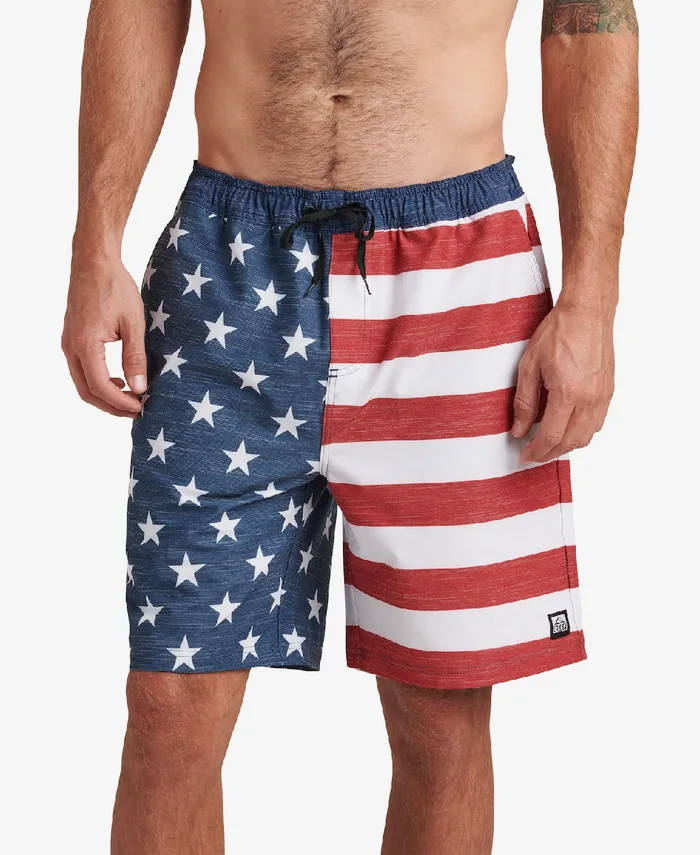 Reef Hancock E Waist Short Insigna Blue Men Shorts Boardshorts and Pants