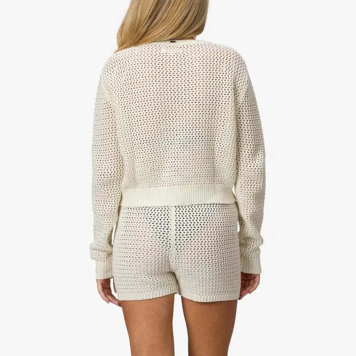 Reef Mika Knit Cardigan Marshmallow Women Tops Reef Mika Knit Cardigan Marshmallow Women Tops