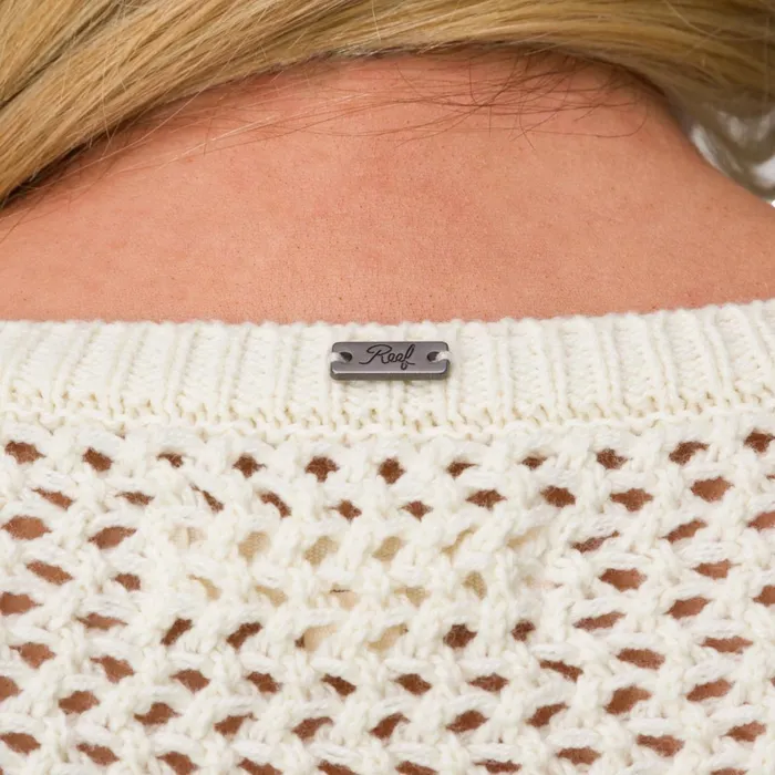 Reef Mika Knit Cardigan Marshmallow Women Tops Reef Mika Knit Cardigan Marshmallow Women Tops
