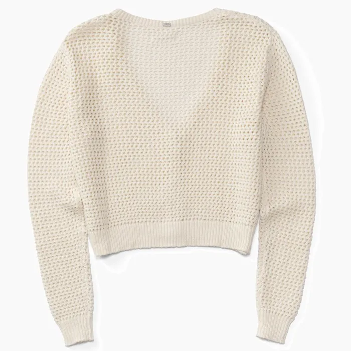 Reef Mika Knit Cardigan Marshmallow Women Tops Reef Mika Knit Cardigan Marshmallow Women Tops