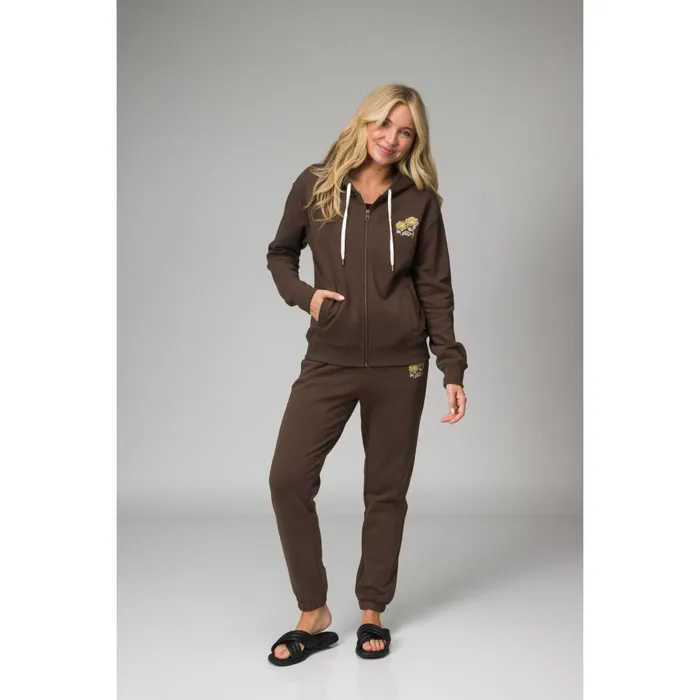 Reef Misty Fleece Jogger Slate Brown Women Shorts Pants and Skirts