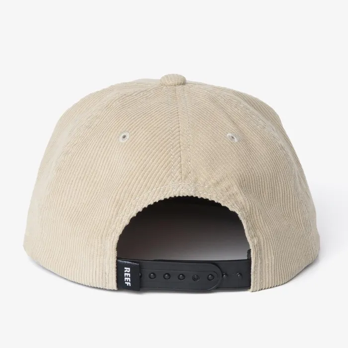 Reef Nattie Corduroy Hat Almond Milk WomenMen Hats and Beanies