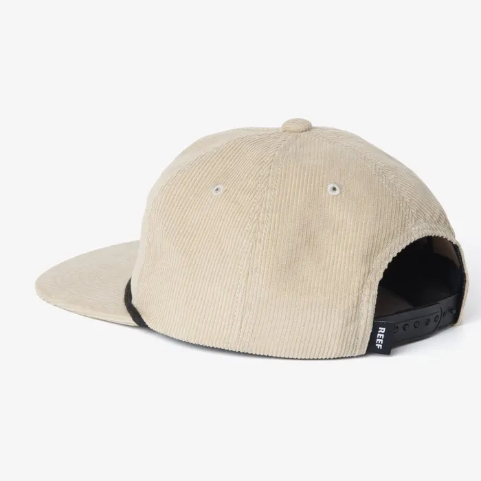 Reef Nattie Corduroy Hat Almond Milk WomenMen Hats and Beanies