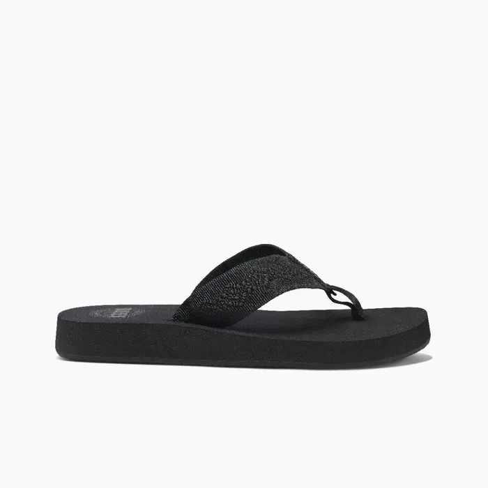 Reef Sandy Blackblack Women Sandals
