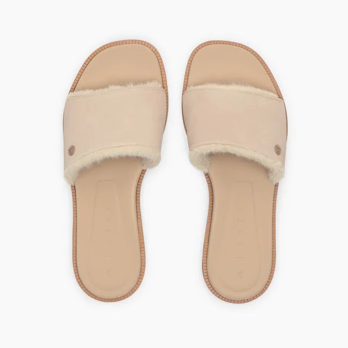 Reef Sunny Arrianah Cozy Tan Cozy Women Slides Reef Sunny Arrianah Cozy Tan Cozy Women Slides