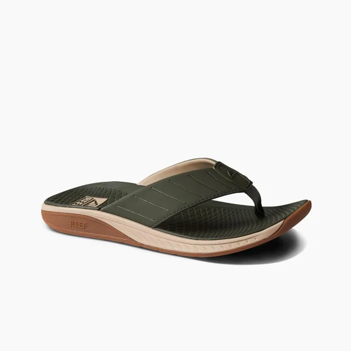 Reef The Deckhand Olivegum Men Sandals Reef The Deckhand Olivegum Men Sandals