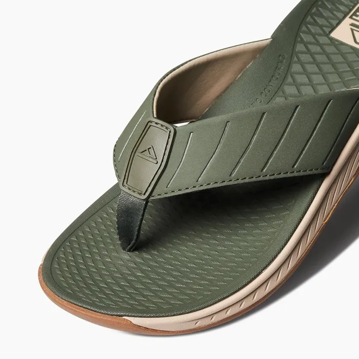 Reef The Deckhand Olivegum Men Sandals Reef The Deckhand Olivegum Men Sandals