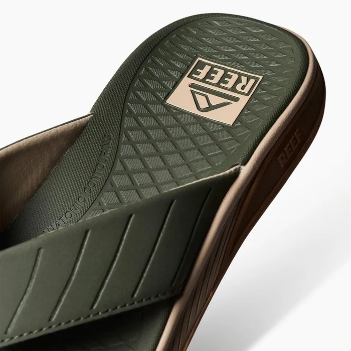 Reef The Deckhand Olivegum Men Sandals Reef The Deckhand Olivegum Men Sandals