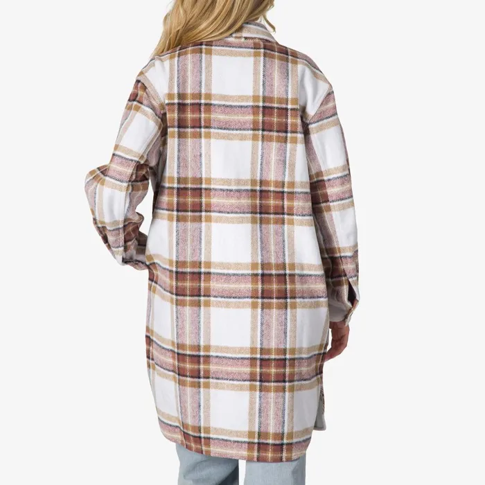 Reef Victoria Shacket Marshmallow Women Tops Reef Victoria Shacket Marshmallow Women Tops