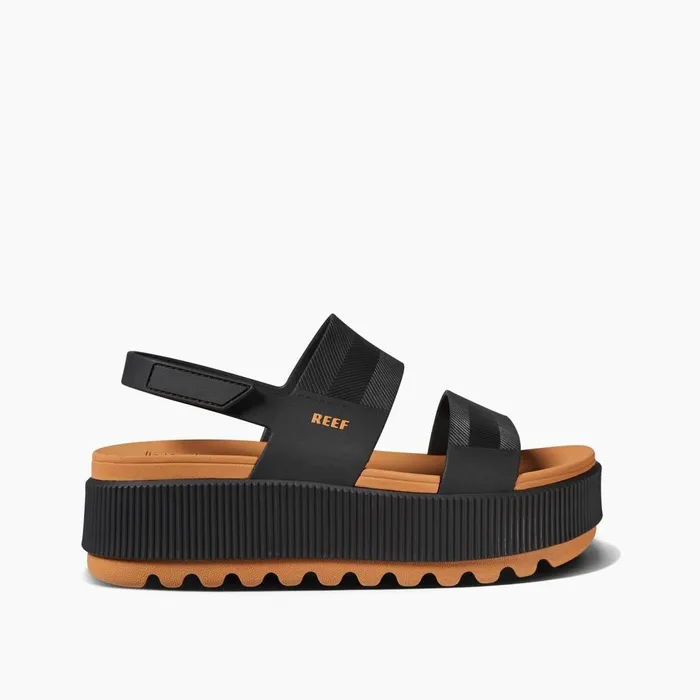 Reef Water Vista Higher Black Cognac Women Sandals