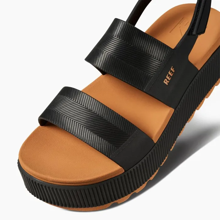Reef Water Vista Higher Black Cognac Women Sandals Reef Water Vista Higher Black Cognac Women Sandals