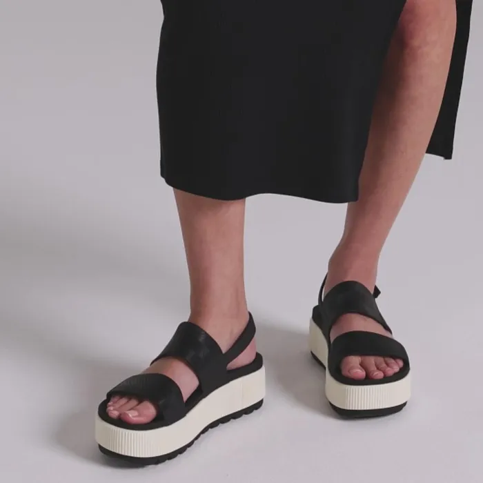 Reef Water Vista Higher Black Cognac Women Sandals Reef Water Vista Higher Black Cognac Women Sandals