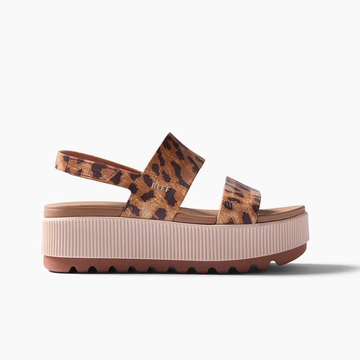Reef Water Vista Higher Leopard Women Sandals