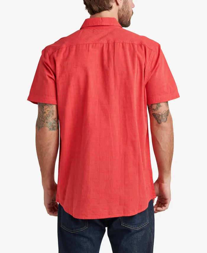 Reef Winfred Woven Shirt Hibiscus Men Shirts and TShirts