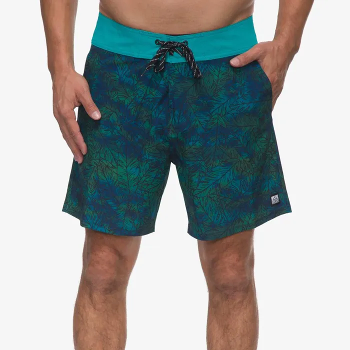 Reef Worley FW Wvn Short Tile Blue Men Shorts Boardshorts and Pants