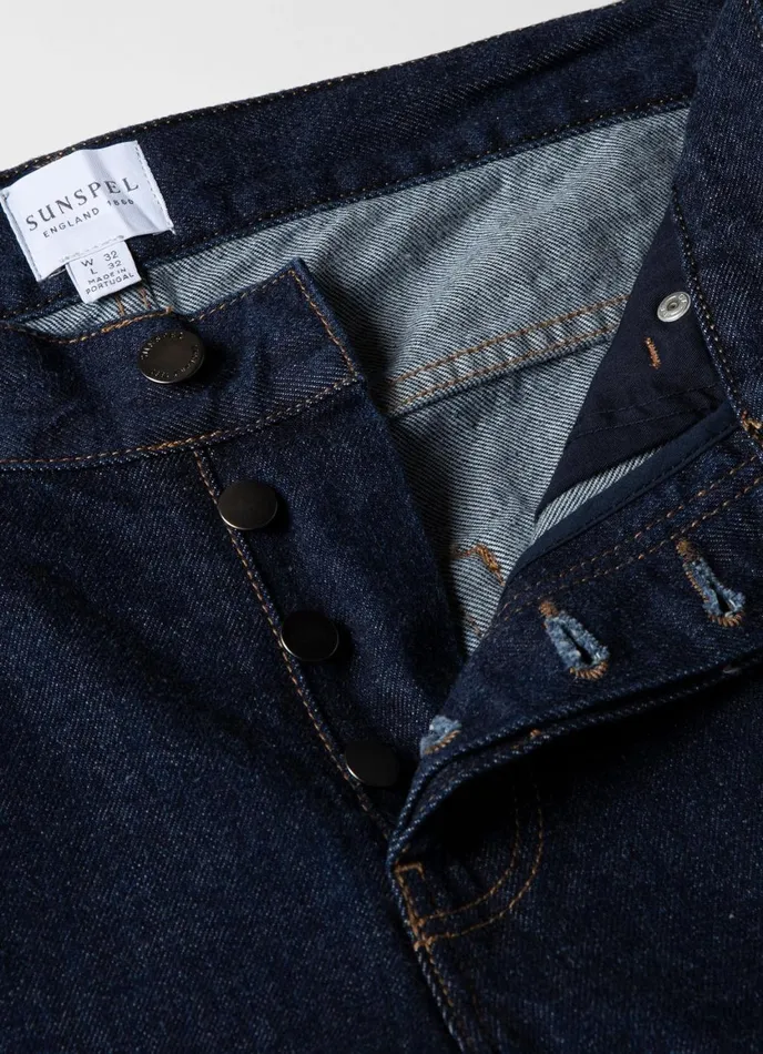 Regular Fit Jean Denim Rinse Wash Men SUNSPEL Pants
