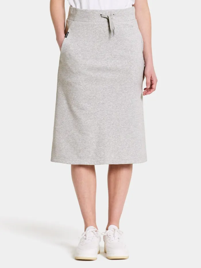Res Women039s Skirt Aluminum Melange Women Didriksons Skirts