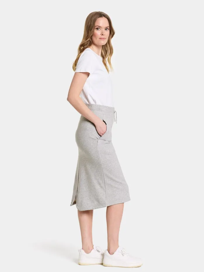 Res Women039s Skirt Aluminum Melange Women Didriksons Skirts Res Women039s Skirt Aluminum Melange Women Didriksons Skirts