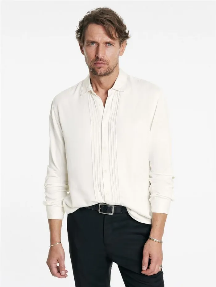 RICHMOND SHIRT Ivory Men John Varvatos Shirts