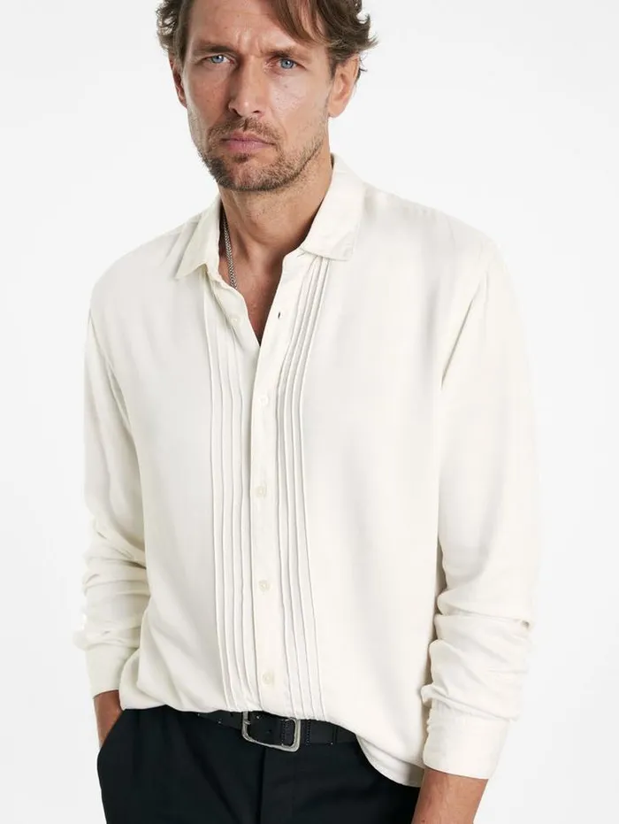 RICHMOND SHIRT Ivory Men John Varvatos Shirts