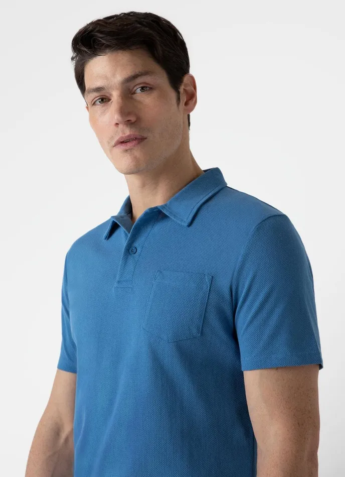Riviera Polo Shirt Blue Men SUNSPEL Polo Shirts